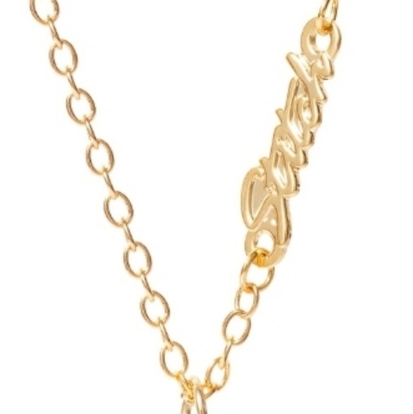 DISNEY LILO & STITCH GOLD FLASH PLATED PINEAPPLE PENDANT & NECKLACE MEASURES 16" - Picture 8 of 15